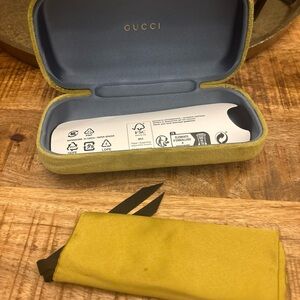 Gucci Green Glasses Case gucci sunglasses Case